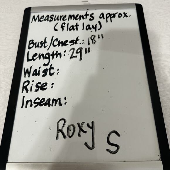 Roxy Cardigan Women Sweater XS/S Blue Green Aztec Tribal Boho Western Open Front - Picture 14 of 14